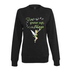 Merchcode Bluză de molton 'Dont Grow Up' negru / verde deschis / alb imagine