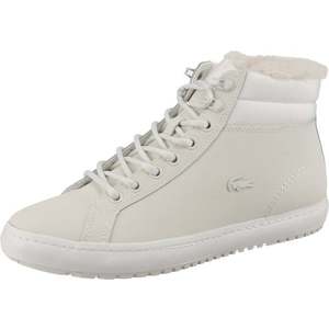 LACOSTE Sneaker înalt alb / alb lână imagine