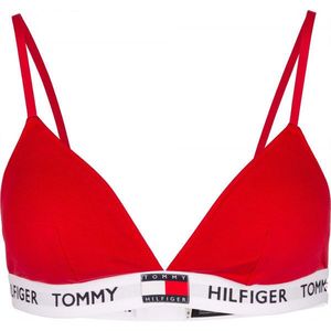 Tommy Hilfiger PADDED TRIANGLE BRA Sutien damă, roșu, mărime S imagine