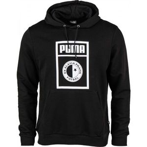 Puma SLAVIA PRAGUE GRAPHIC HOODY Bluză pentru bărbați, negru, mărime S imagine