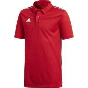 adidas CORE18 POLO Y Tricou polo băieți, roșu, mărime imagine