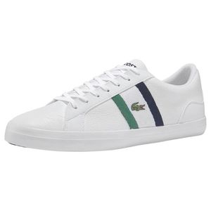 LACOSTE Sneaker low 'Lerond' verde iarbă / alb / navy imagine