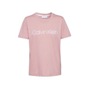 Calvin Klein Tricou roz / alb imagine