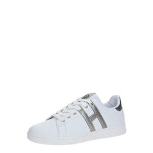 H.I.S Sneaker low argintiu / alb imagine
