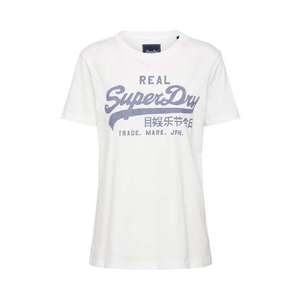 Superdry Tricou 'GINGHAM ENTRY' alb imagine