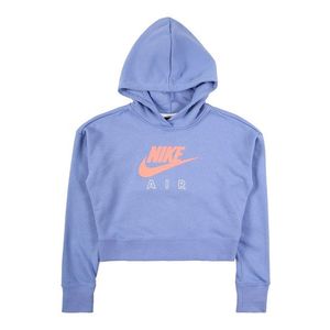 Nike Sportswear Bluză de molton albastru porumbel / coral / alb imagine