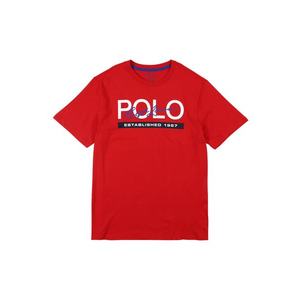POLO RALPH LAUREN Tricou roșu / albastru / alb / negru imagine