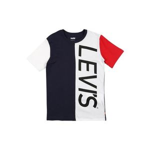 LEVI'S Tricou roșu / albastru închis / alb imagine