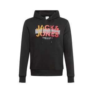 JACK & JONES Bluză de molton 'Jumbo' negru / culori mixte imagine
