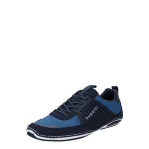 bugatti Pantofi cu șireturi sport albastru fum / negru imagine