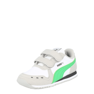 PUMA Sneaker gri / alb / verde iarbă imagine