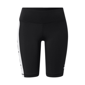 REEBOK Pantaloni sport negru / alb imagine