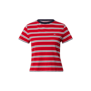Tommy Jeans Tricou roșu / alb / albastru noapte imagine