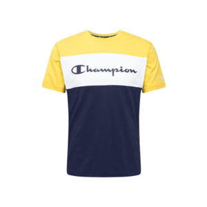 Champion Authentic Athletic Apparel Tricou galben / navy / alb imagine