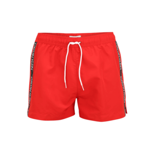 Calvin Klein Swimwear Șorturi de baie roșu deschis / negru / alb imagine