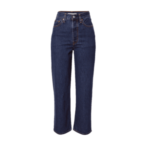 LEVI'S Jeans 'RIBCAGE STRAIGHT ANKLE DARK INDIGO - FLAT FINISH' albastru închis imagine