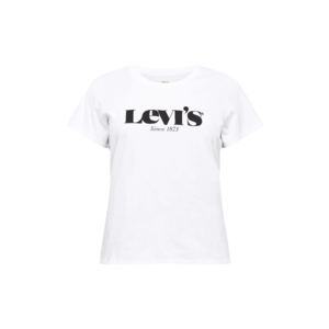 Levi's® Plus Tricou alb / negru imagine