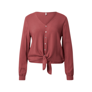 ONLY Bluză 'NINA' roșu burgundy imagine