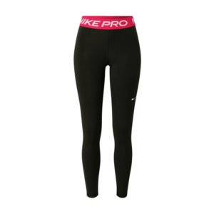 NIKE Pantaloni sport negru / roz neon / alb imagine