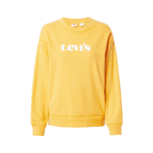 LEVI'S Bluză de molton alb / galben imagine