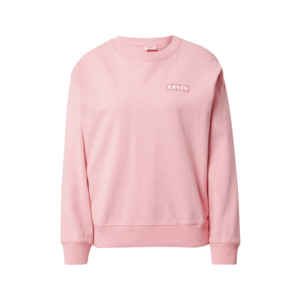 LEVI'S Bluză de molton roz / roz pal / alb imagine