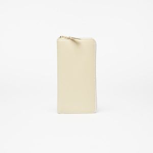 Comme des Garçons Wallet Classic Colour Leather Wallet Off White imagine