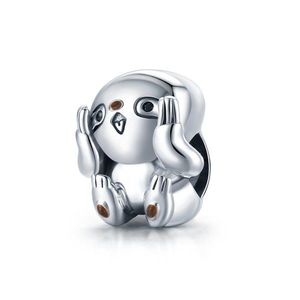 Talisman din argint Cute Sloth imagine