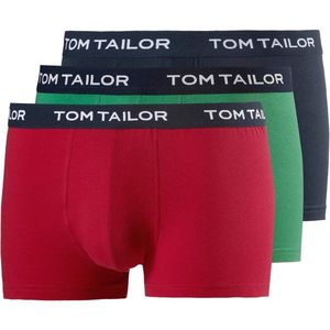 TOM TAILOR Boxeri roșu carmin / marine / verde iarbă imagine