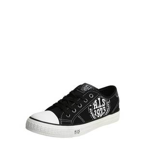 H.I.S Sneaker low negru / alb imagine