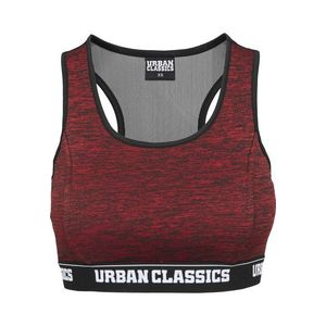 Urban Classics Sutien 'Active' negru / roşu închis imagine