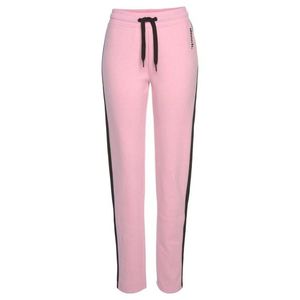 BENCH Pantaloni roz / negru imagine