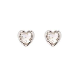 Ted Baker Cercei 'HAN: CRYSTAL HEART EARRING' argintiu imagine