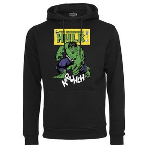 Mister Tee Bluză de molton 'Hulk Crunch' negru / verde / galben / alb imagine