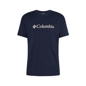 COLUMBIA Tricou funcțional alb / bleumarin imagine