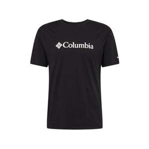 COLUMBIA Tricou funcțional negru / alb imagine