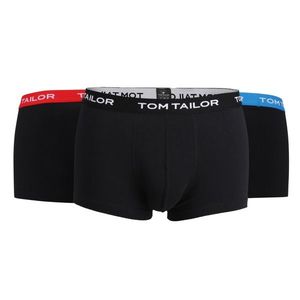 TOM TAILOR Boxeri roșu / negru / albastru deschis imagine