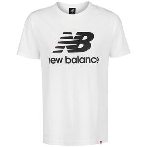 new balance Tricou funcțional alb / negru imagine