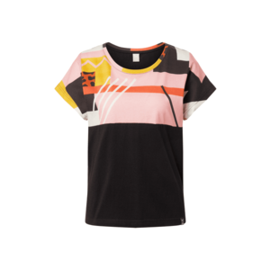 Iriedaily Tricou negru / roz / galben / alb / portocaliu imagine