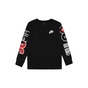Nike Sportswear Tricou 'FLY' negru / alb / roșu deschis imagine