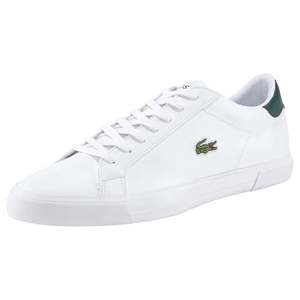 LACOSTE Sneaker low 'Lerond Plus' alb / verde deschis / negru / roși aprins imagine