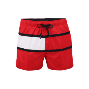 Tommy Hilfiger Underwear Șorturi de baie 'Runner' roșu / alb / albastru cobalt imagine