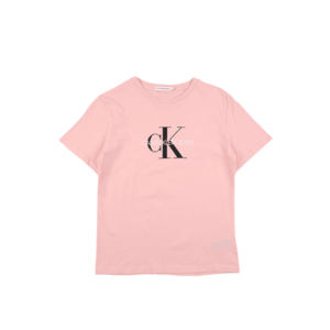 Calvin Klein Jeans Tricou roz / alb / negru imagine