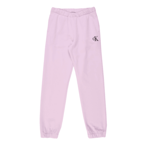 Calvin Klein Jeans Pantaloni negru / roz pastel imagine
