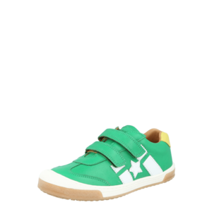 BISGAARD Sneaker 'johan' verde / alb / galben imagine
