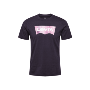 LEVI'S Tricou 'HOUSEMARK' negru / alb / lila / mov pastel imagine