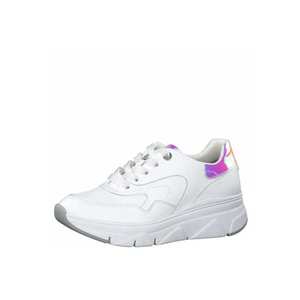 TAMARIS Sneaker low alb / roz / portocaliu imagine