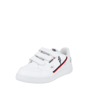 ADIDAS ORIGINALS Sneaker 'Continental 80' alb / negru / roșu / albastru deschis imagine