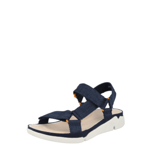 CLARKS Sandale cu baretă 'Tri Sporty' bleumarin / alb imagine