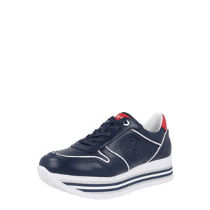bugatti Sneaker low alb / marine / roșu imagine
