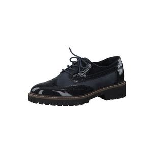 s.Oliver Pantofi cu șireturi navy / negru imagine